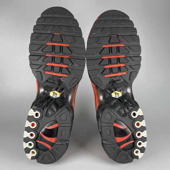 Nike Air Max Plus Tn Sunburst Habanero Red Men’s Size 11 Running Shoes Sneakers - Picture 4 of 9